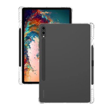 CARCASA TRANSPARENTE PARA SAMSUNG TAB S9 FE / S9 11 RANURA - 1