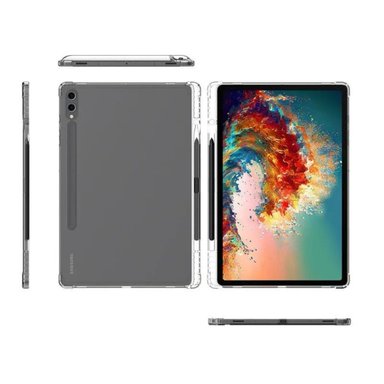 CARCASA TRANSPARENTE PARA SAMSUNG TAB S9 FE / S9 11 RANURA - 2