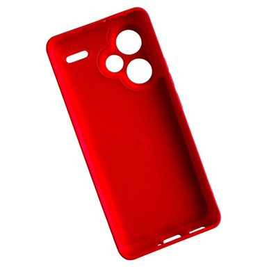 CARCASA XIAOMI REDMI NOTE 13 PRO+ 5G FUNDA SILICONA ROJO - 2