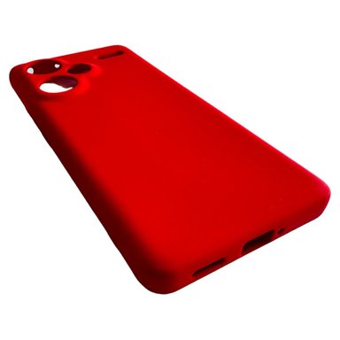 CARCASA XIAOMI REDMI NOTE 13 PRO+ 5G FUNDA SILICONA ROJO - 3
