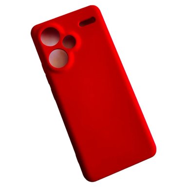 CARCASA XIAOMI REDMI NOTE 13 PRO+ 5G FUNDA SILICONA ROJO - 4