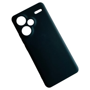 CARCASA XIAOMI REDMI NOTE 13 PRO+ 5G FUNDA SILICONA NEGRO - 1