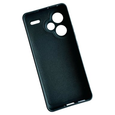 CARCASA XIAOMI REDMI NOTE 13 PRO+ 5G FUNDA SILICONA NEGRO - 4