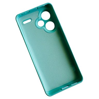 CARCASA XIAOMI REDMI NOTE 13 PRO+ 5G FUNDA SILICONA TURQUESA - 2
