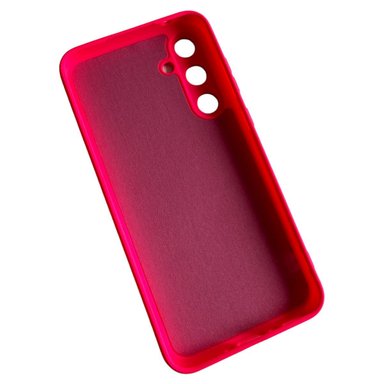 CARCASA SAMSUNG A55 FUNDA SILICONA COLOR ROSA CHICLE - 3