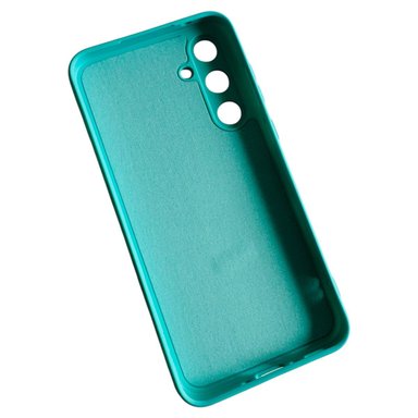 CARCASA SAMSUNG A55 FUNDA SILICONA COLOR TURQUESA - 3