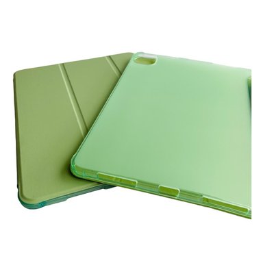 FUNDA SMART COVER PARA IPAD AIR 11 M2 2024 CON RANURA VERDE MENTA - 4
