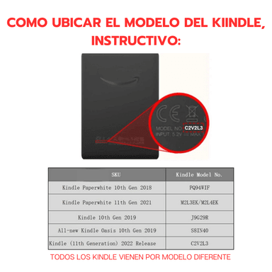 FUNDA SOPORTE TRANSPARENTE PARA KINDLE PAPERWHITE 11TH 2021 - 6