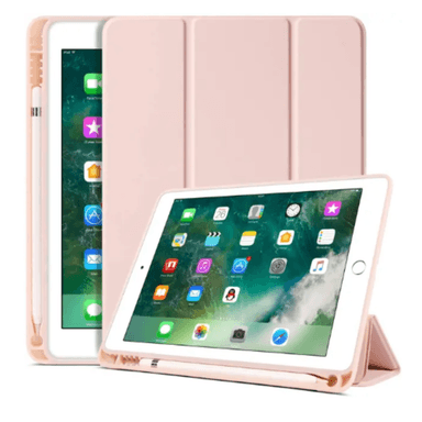 CARCASA SMART COVER RANURA PARA IPAD AIR 13 M2 2024 ROSADO - 1