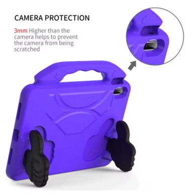 CARCASA NIÑOS ANTIGOLPES PARA TABLET HUAWEI MATEPAD SE 11 MORADO - 3