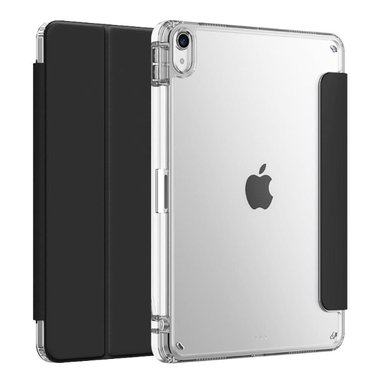CARCASA SMART COVER CLEAR PARA IPAD A16 11TH GENE 11 NEGRO - 1