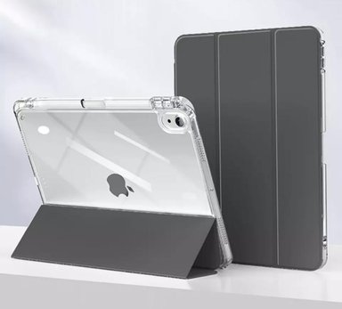 CARCASA SMART COVER CLEAR PARA IPAD A16 11TH GENE 11 NEGRO - 3