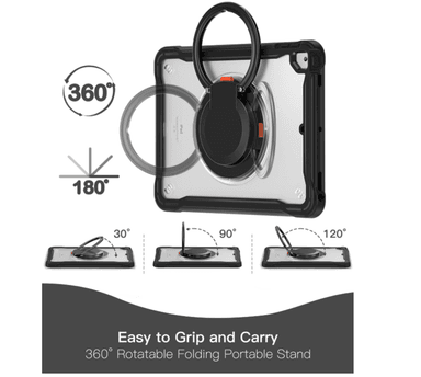 CARCASA ANILLO CON SOPORTE PARA IPAD 10MA GENE 10.9 TRANS - 4