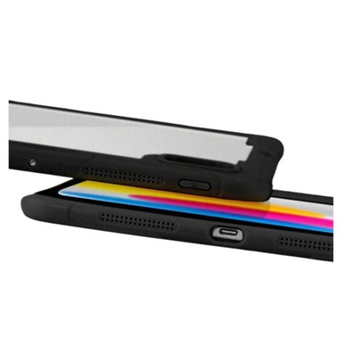 CARCASA PROTECTORA CON SOPORTE PARA IPAD 10MA 10.9 NEGRO - 3