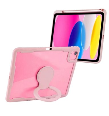 CARCASA PROTECTORA CON SOPORTE PARA IPAD AIR 13 M2 ROSADO - 1