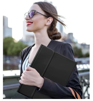 FUNDA CON TECLADO NEGRO PARA IPAD A16 11TH GENE TOUCHPAD - 4