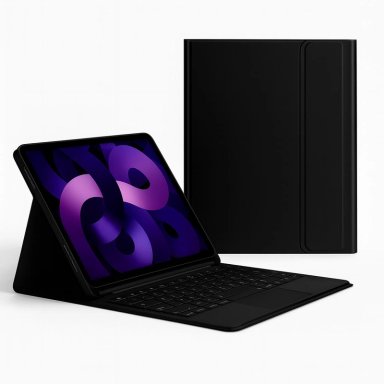 FUNDA CON TECLADO NEGRO PARA IPAD A16 11TH GENE TOUCHPAD - 6