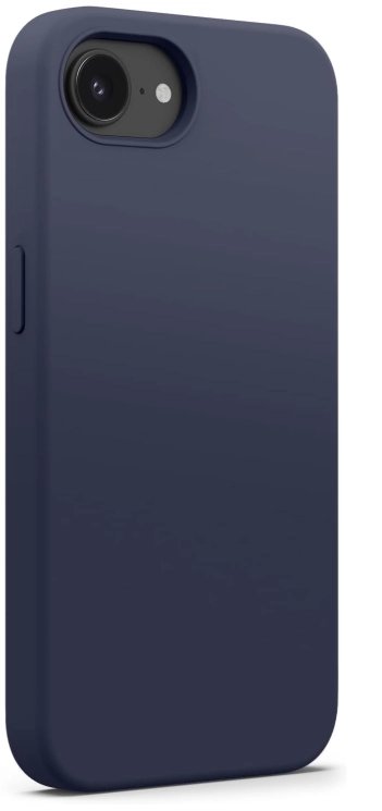 CARCASA FUNDA PARA IPHONE 16E/ 17E SILICONA AZUL - 6
