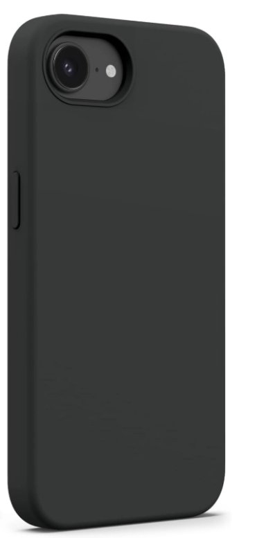 CARCASA FUNDA PARA IPHONE 16E/ 17E SILICONA NEGRO - 2