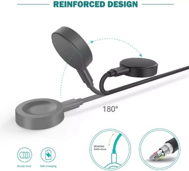 CARGADOR MAGNÉTICO PARA RELOJ HUAWEI GT3 GT2 PRO WATCH 3 - 5
