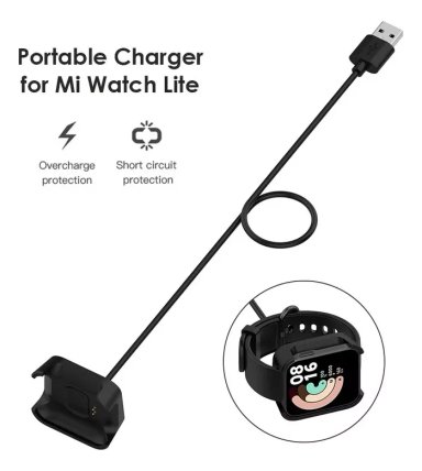 CARGADOR + CABLE USB PARA XIAOMI MI WATCH LITE | REDMI WATCH - 3