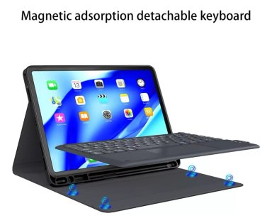 FUNDA TECLADO ESPAÑOL + TOUCHPAD IPAD AIR 4TA 5TA GEN. M1 - 3