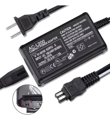 CARGADOR PARA CAMARA HANDYCAM SONY HANDYCAM DCR-SX40 AC-L200 - 1