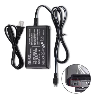 CARGADOR PARA CAMARA HANDYCAM SONY HANDYCAM DCR-SX40 AC-L200 - 5