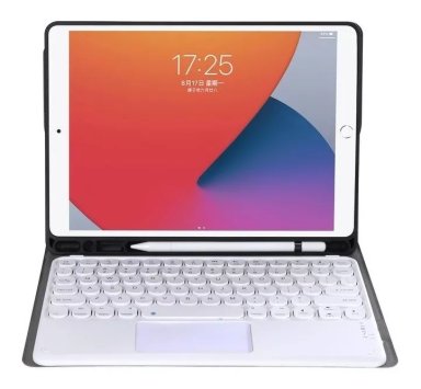 FUNDA TECLADO + TOUCHPAD ROSA PARA IPAD PRO 11 2020/2021 M1 - 3
