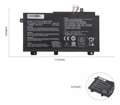 BATERÍA (B31N1726) PARA ASUS TUS GAMING F15 FX506LH SERIES - 5