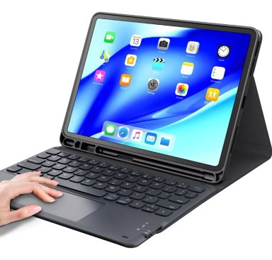 FUNDA TECLADO ESPAÑOL+ TOUCHPAD IPAD PRO 11 4TA M2, 3RA GEN. - 1
