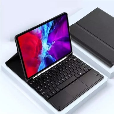 FUNDA CON TECLADO + TOUCHPAD + PARA IPAD AIR 3 10.5 - 4