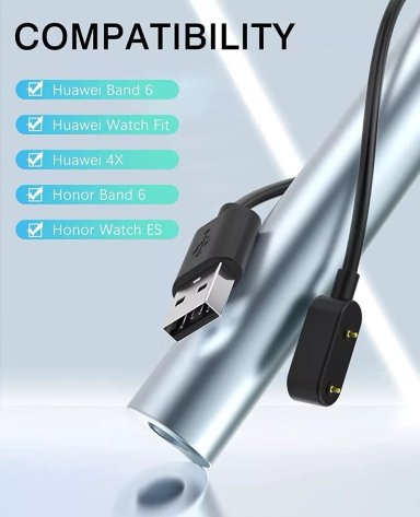 CABLE CARGADOR USB HUAWEI WATCH FIT/ HONOR BAND 6/ HONOR ES - 2