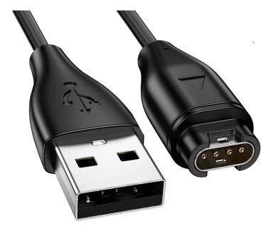 CABLE CARGADOR USB GARMIN FENIX 5/5S/5X/ FR245/ 45/ 935/ 945 - 1