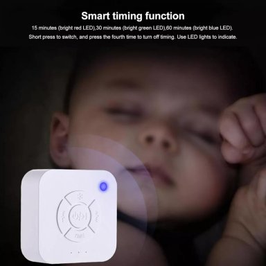 MAQUINA RUIDO BLANCO DE SONIDO DE SUEÑO DORMIR RECARG BEBE - 3