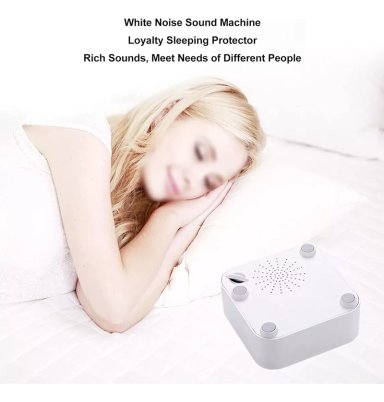 MAQUINA RUIDO BLANCO DE SONIDO DE SUEÑO DORMIR RECARG BEBE - 5
