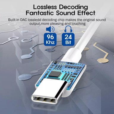 ADAPTADOR TIPO C - JACK AUDIO 3.5 PARA IPAD AIR 4 10.9 - 3