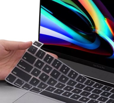 PROTECTOR CUBRETECLADO INGLÉS PARA MACBOOK PRO 16´ TOUCH BAR A2141 - 1