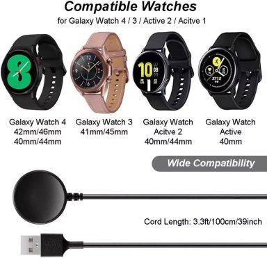 CARGADOR MAGNÉTICO SAMSUNG GALAXY WATCH 4 MUNDO TEC - 2