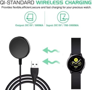 CARGADOR MAGNÉTICO SAMSUNG GALAXY WATCH 4 MUNDO TEC - 4