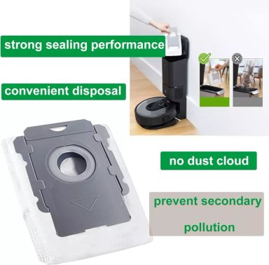 BOLSAS PARA ASPIRADORA ROBOT ROOMBA IROBOT I7 I7+ S9 SERIE - 4
