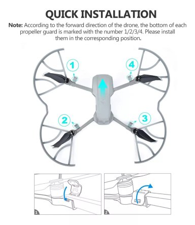 PROTECTOR DE HÉLICES DRONE DJI MAVIC AIR 2 | MAVIC AIR 2S - 3