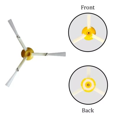 CEPILLOS REPUESTO (X2) IROBOT ROOMBA | SERIE 600 700 800 900 - 3