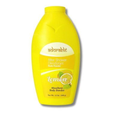 TALCO CUERPO ADORABLE 368G AFTER SHOWER LIMÓN - 3