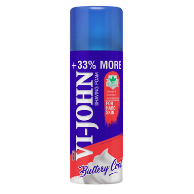 VI-JOHN ESPUMA DE AFEITAR PIEL DURA 400 GR - 1