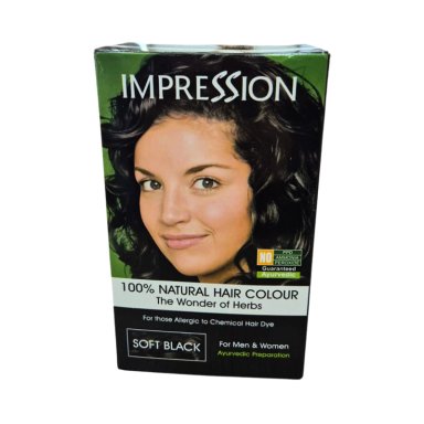 IMPRESSION HENNA 100% COLOR NATURAL NEGRO 3 SACHETS DE 50GR - 1