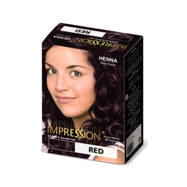 IMPRESSION HENNA HAIR EN COLOR ROJO 10 GR X 6 SACHETS - 1