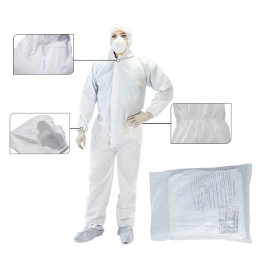 BUZO BLANCO CUERPO ENTERO M - 1