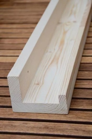 REPISA FLOTANTE CORCHETE 100CM - 2