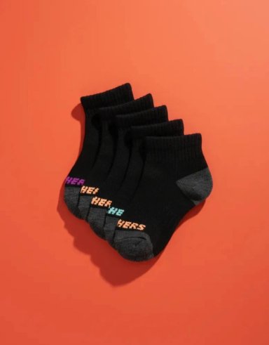 SKECHERS CALCETINES CALCETAS 3 PACK QTR CREW QUARTER MUJER - 5